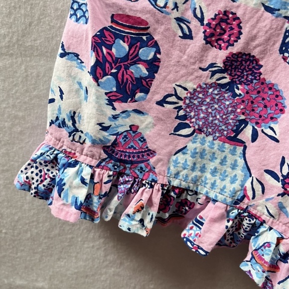 PRINTFRESH Pink Cat Print 100% Organic Cotton Sleep Dress XL Anthropologie - Picture 4 of 9